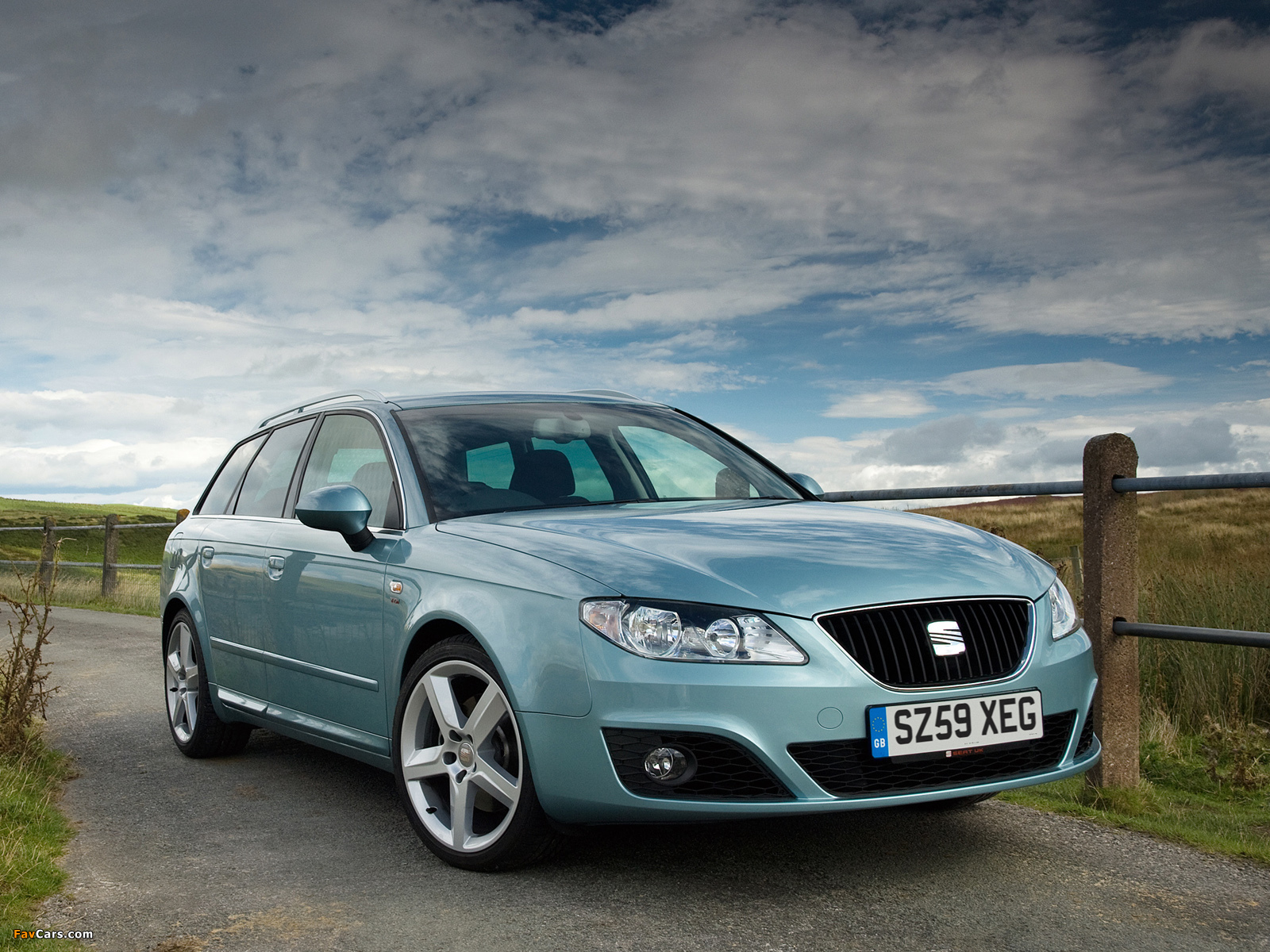 Seat Exeo ST UK-spec 2009–11 wallpapers (1600 x 1200)