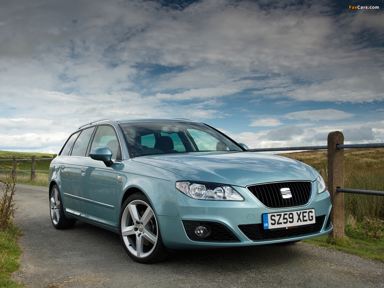 Seat Exeo ST UK-spec 2009–11 wallpapers (1280 x 960)