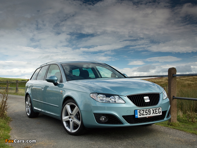 Seat Exeo ST UK-spec 2009–11 wallpapers (640 x 480)