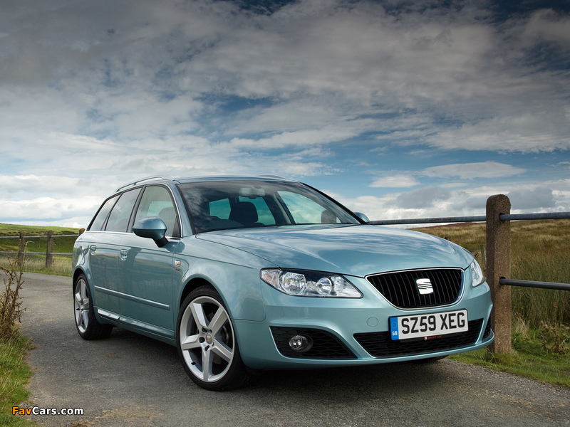 Seat Exeo ST UK-spec 2009–11 wallpapers (800 x 600)