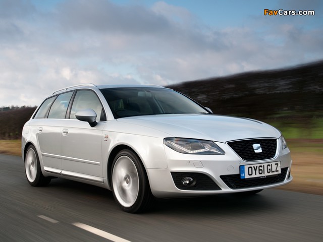 Seat Exeo ST UK-spec 2011–13 images (640 x 480)