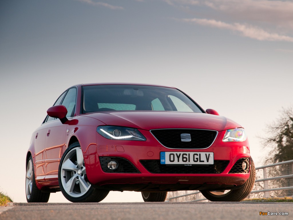 Seat Exeo UK-spec 2011–13 pictures (1024 x 768)