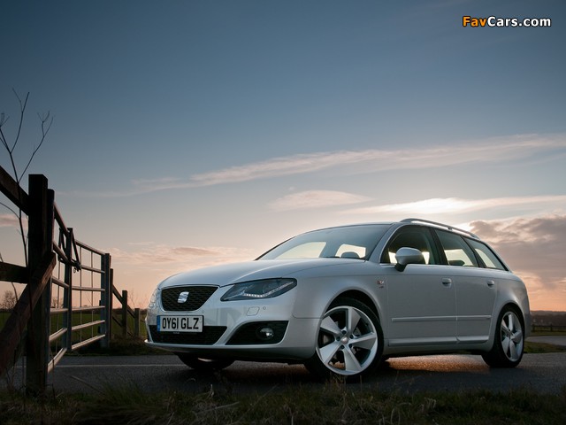 Seat Exeo ST UK-spec 2011–13 wallpapers (640 x 480)