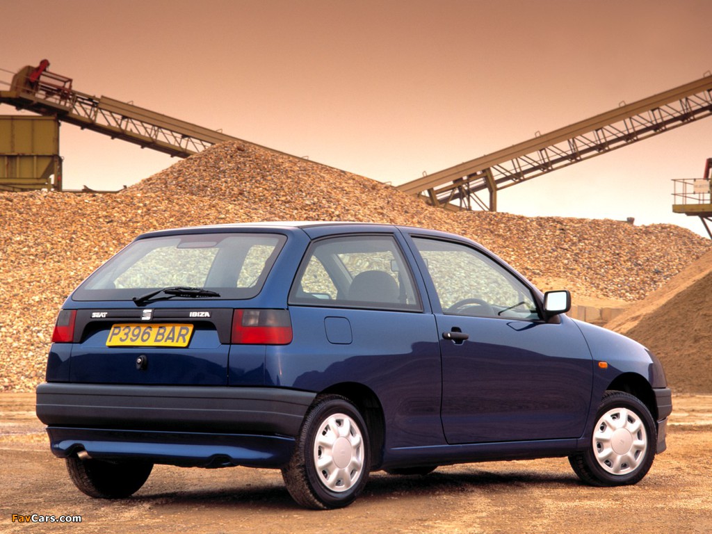 Images of Seat Ibiza 3-door UK-spec 1993–99 (1024 x 768)