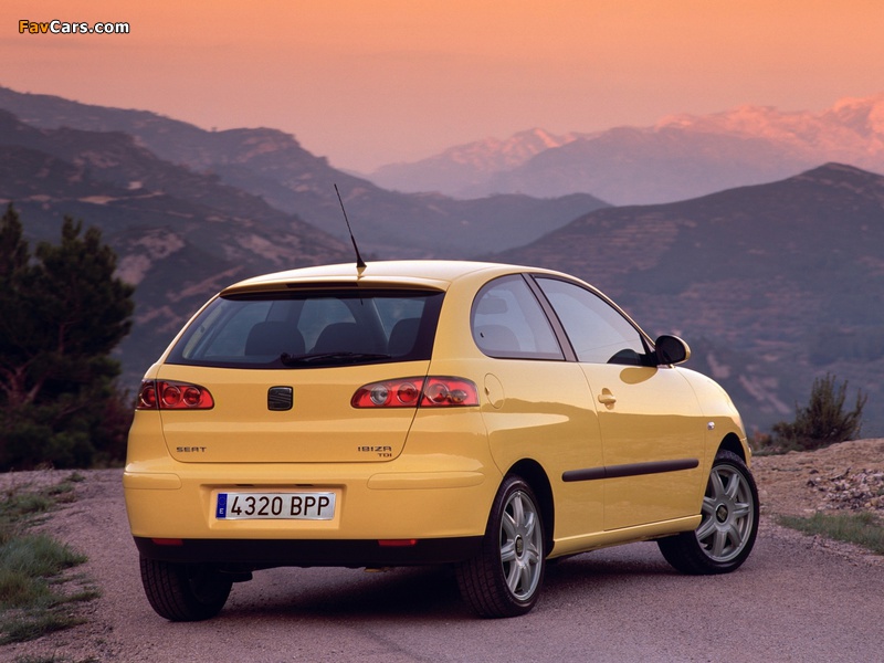 Images of Seat Ibiza 3-door 2002–06 (800 x 600)