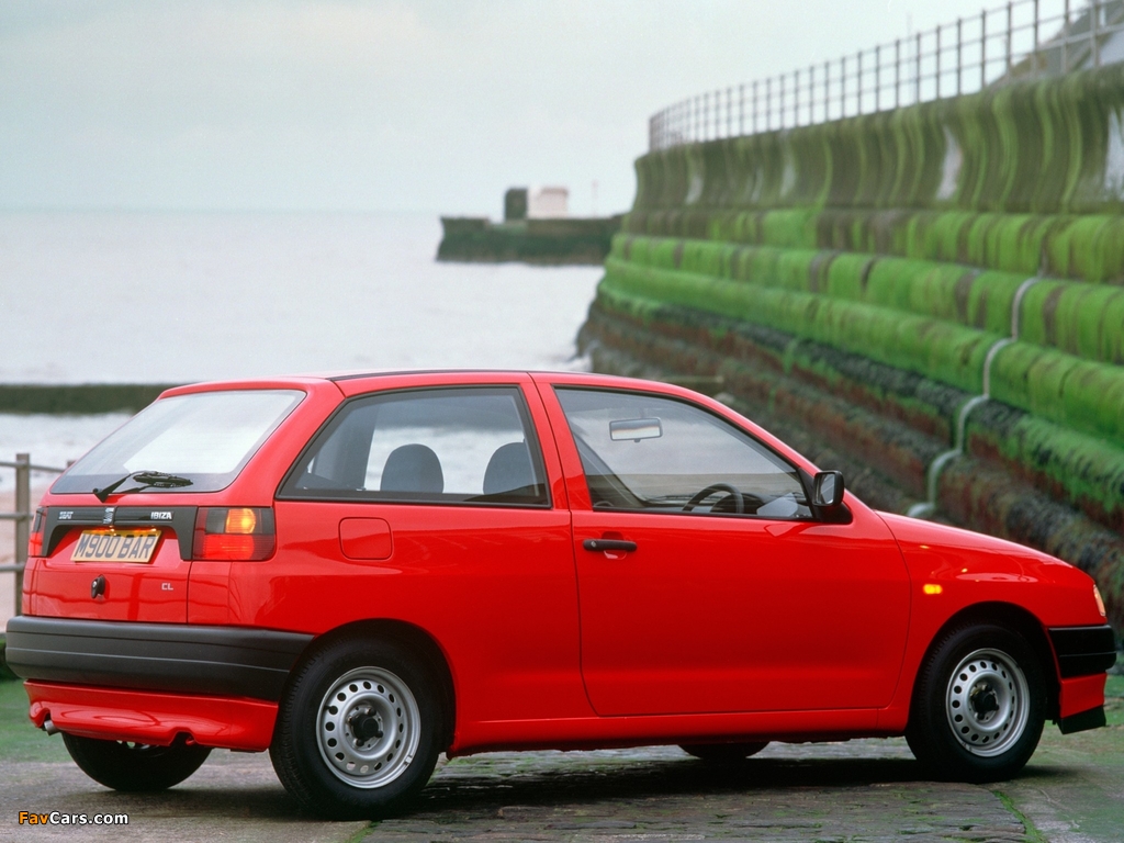 Photos of Seat Ibiza 3-door UK-spec 1993–99 (1024 x 768)