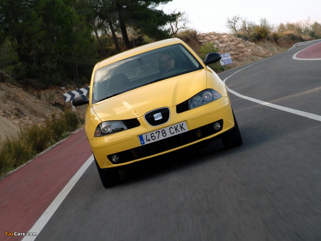 Photos of Seat Ibiza 3-door 2002–06 (1024 x 768)