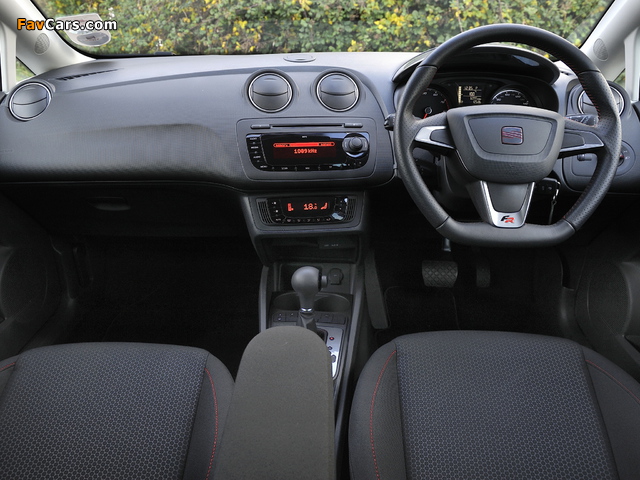 Photos of Seat Ibiza ST FR UK-spec 2012 (640 x 480)