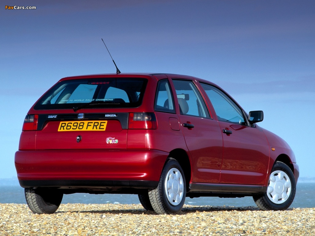 Pictures of Seat Ibiza 5-door UK-spec 1993–99 (1024 x 768)