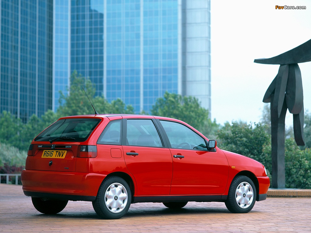 Seat Ibiza 5-door UK-spec 1993–99 images (1024 x 768)