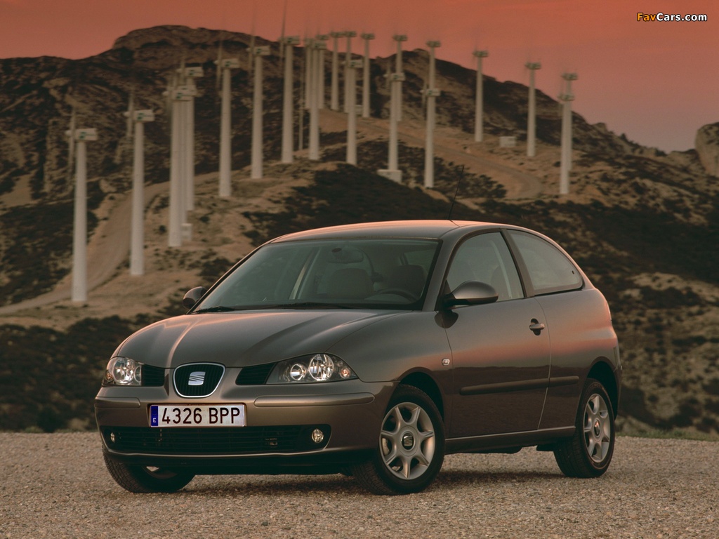 Seat Ibiza 3-door 2002–06 images (1024 x 768)
