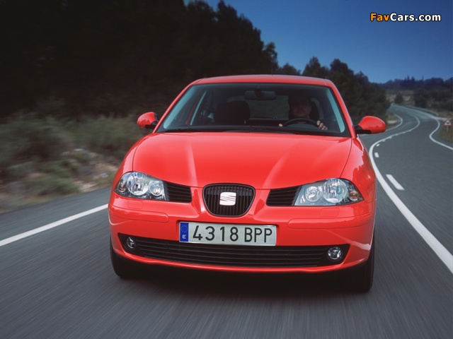 Seat Ibiza 3-door 2002–06 photos (640 x 480)