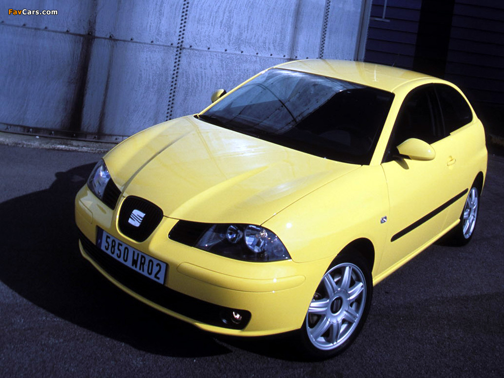 Seat Ibiza 3-door 2002–06 pictures (1024 x 768)