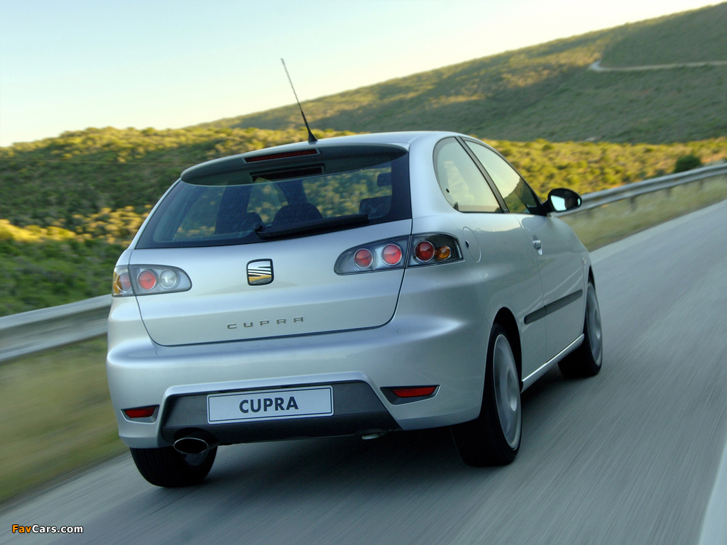 Seat Ibiza Cupra ZA-spec 2006 images (1024 x 768)