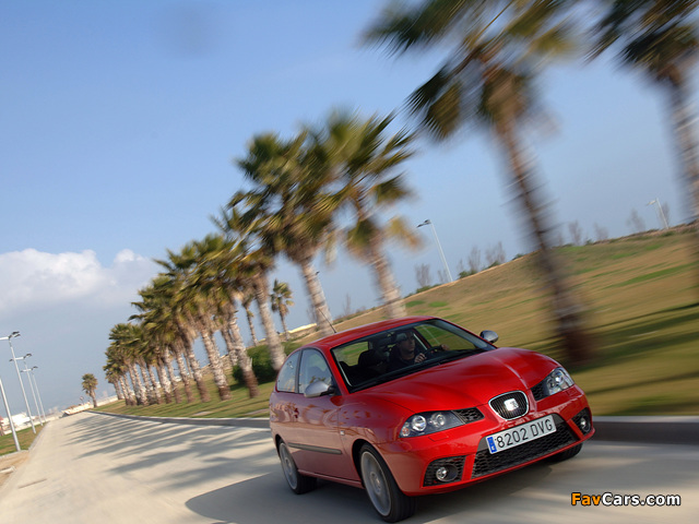 Seat Ibiza FR 2006–07 photos (640 x 480)