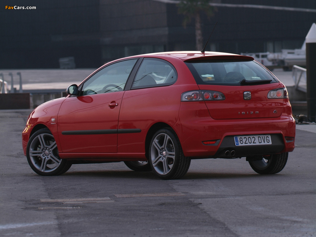 Seat Ibiza FR 2006–07 pictures (1024 x 768)