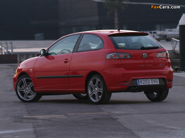 Seat Ibiza FR 2006–07 pictures (640 x 480)