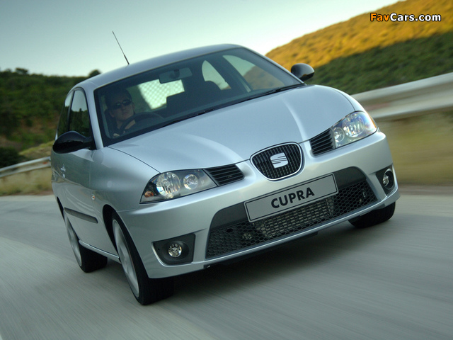 Seat Ibiza Cupra ZA-spec 2006 wallpapers (640 x 480)