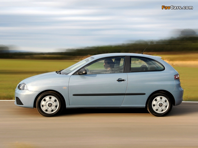 Seat Ibiza Ecomotive 3-door 2007–08 wallpapers (640 x 480)