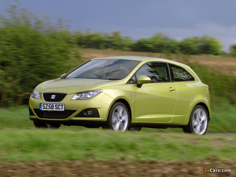 Seat Ibiza SC UK-spec 2008–12 wallpapers (800 x 600)