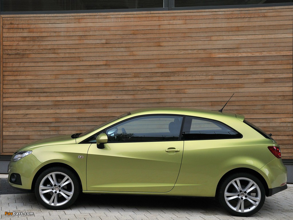 Seat Ibiza SC UK-spec 2008–12 wallpapers (1024 x 768)