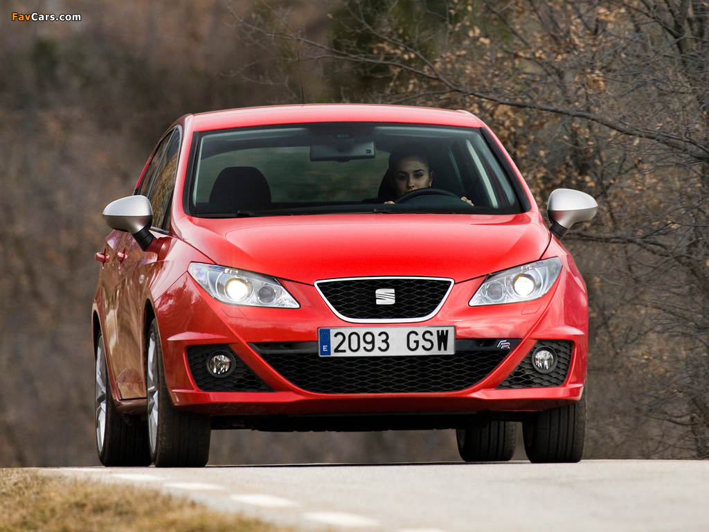 Seat Ibiza FR 2009–12 pictures (1024 x 768)