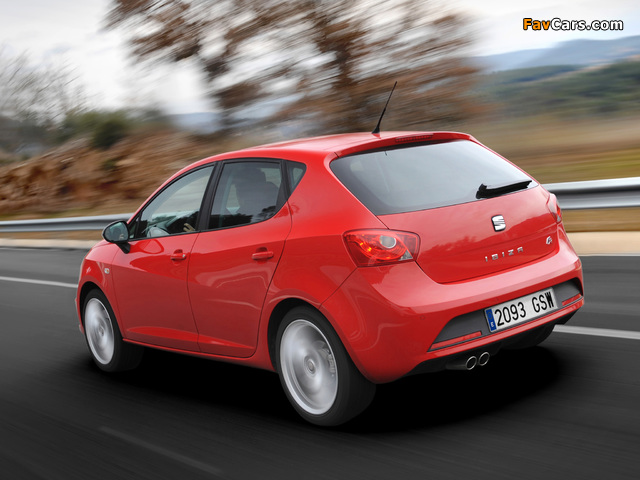 Seat Ibiza FR 2009–12 pictures (640 x 480)