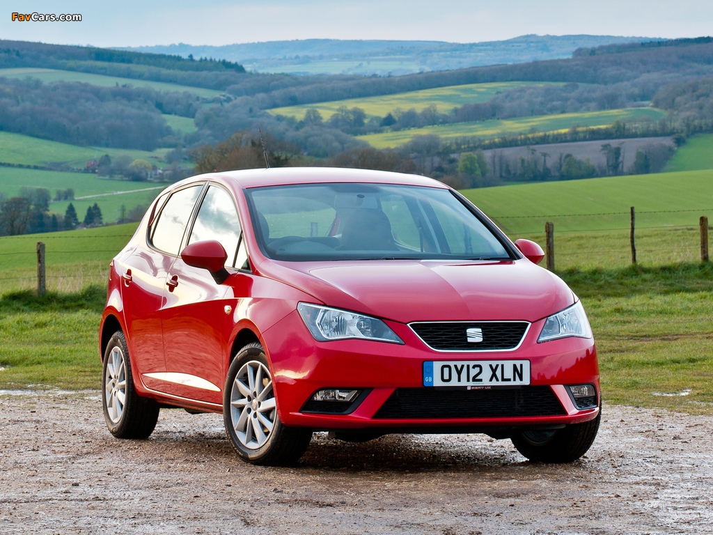 Seat Ibiza UK-spec 2012 images (1024 x 768)