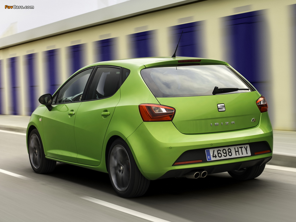 Seat Ibiza FR 2012 pictures (1024 x 768)