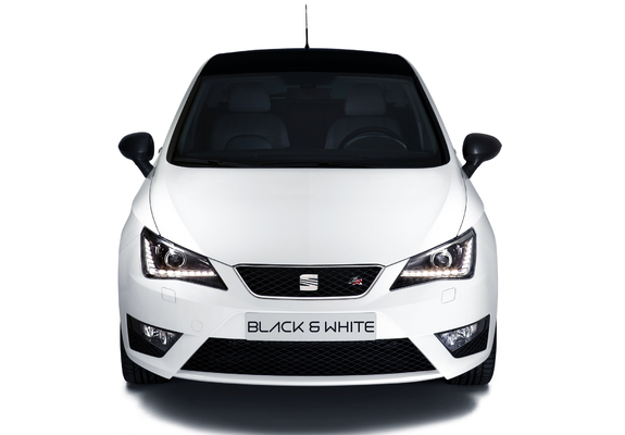 Seat Ibiza SC FR Black & White 2013 photos