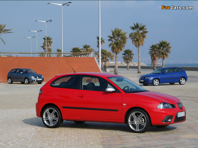 Seat Ibiza FR 2006–07 wallpapers (640 x 480)