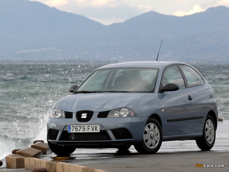 Seat Ibiza Ecomotive 3-door 2007–08 wallpapers (800 x 600)