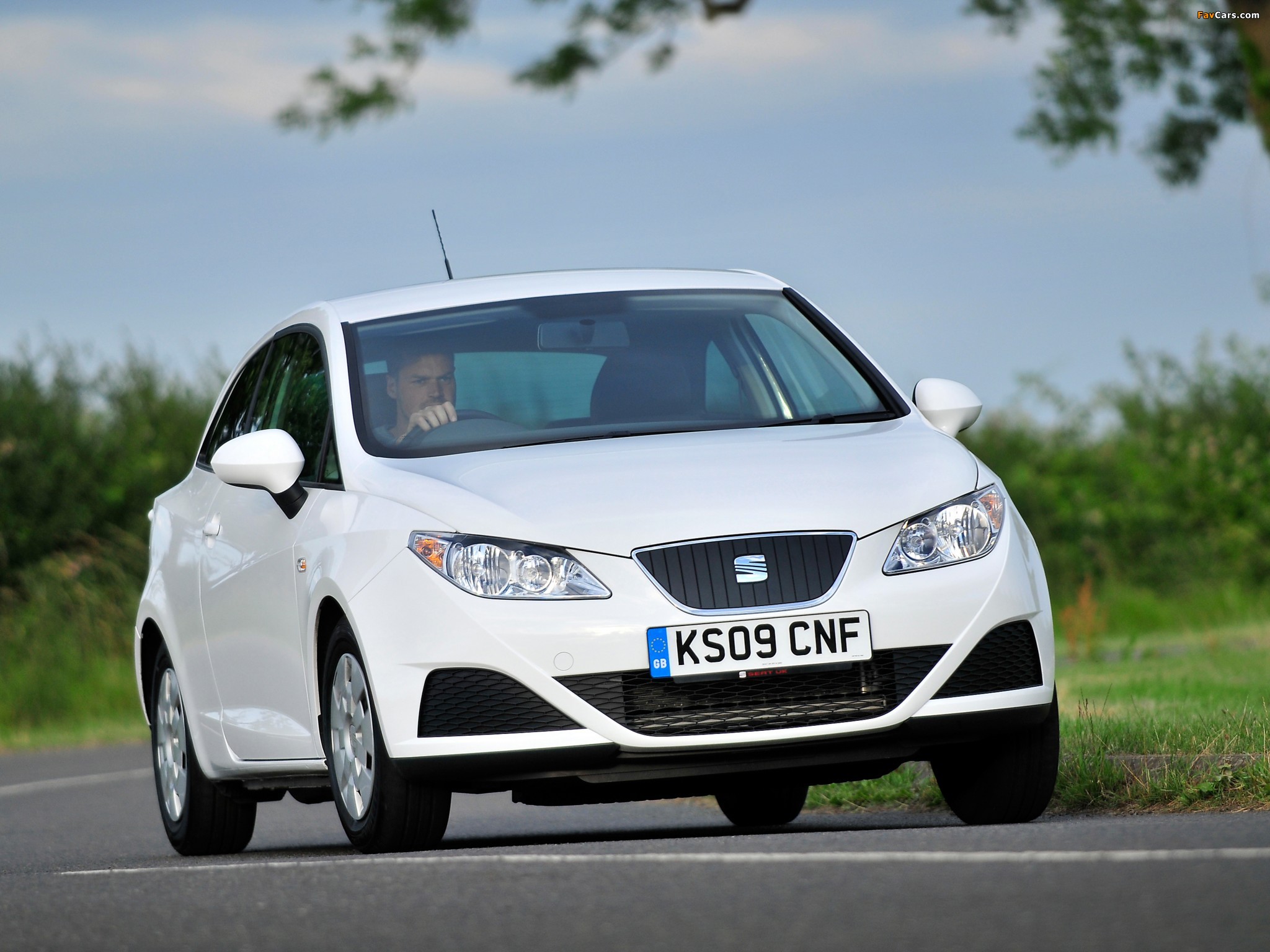 Seat Ibiza Sport Coupe Ecomotive UK-spec 2008 wallpapers (2048 x 1536)