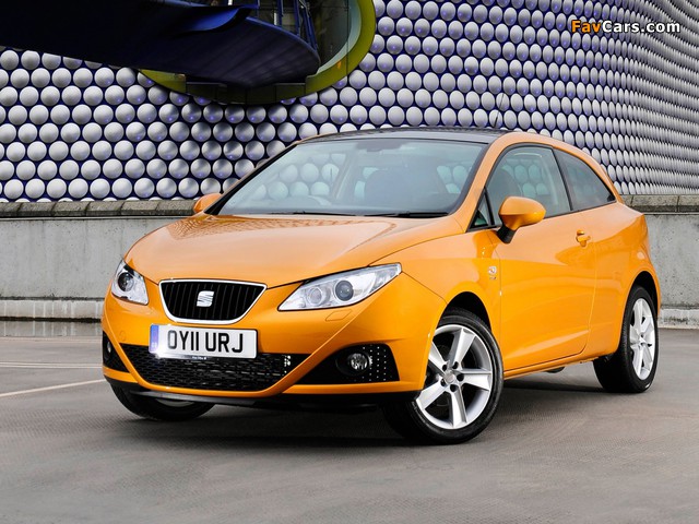 Seat Ibiza SC Ecomotive UK-spec 2008–12 wallpapers (640 x 480)