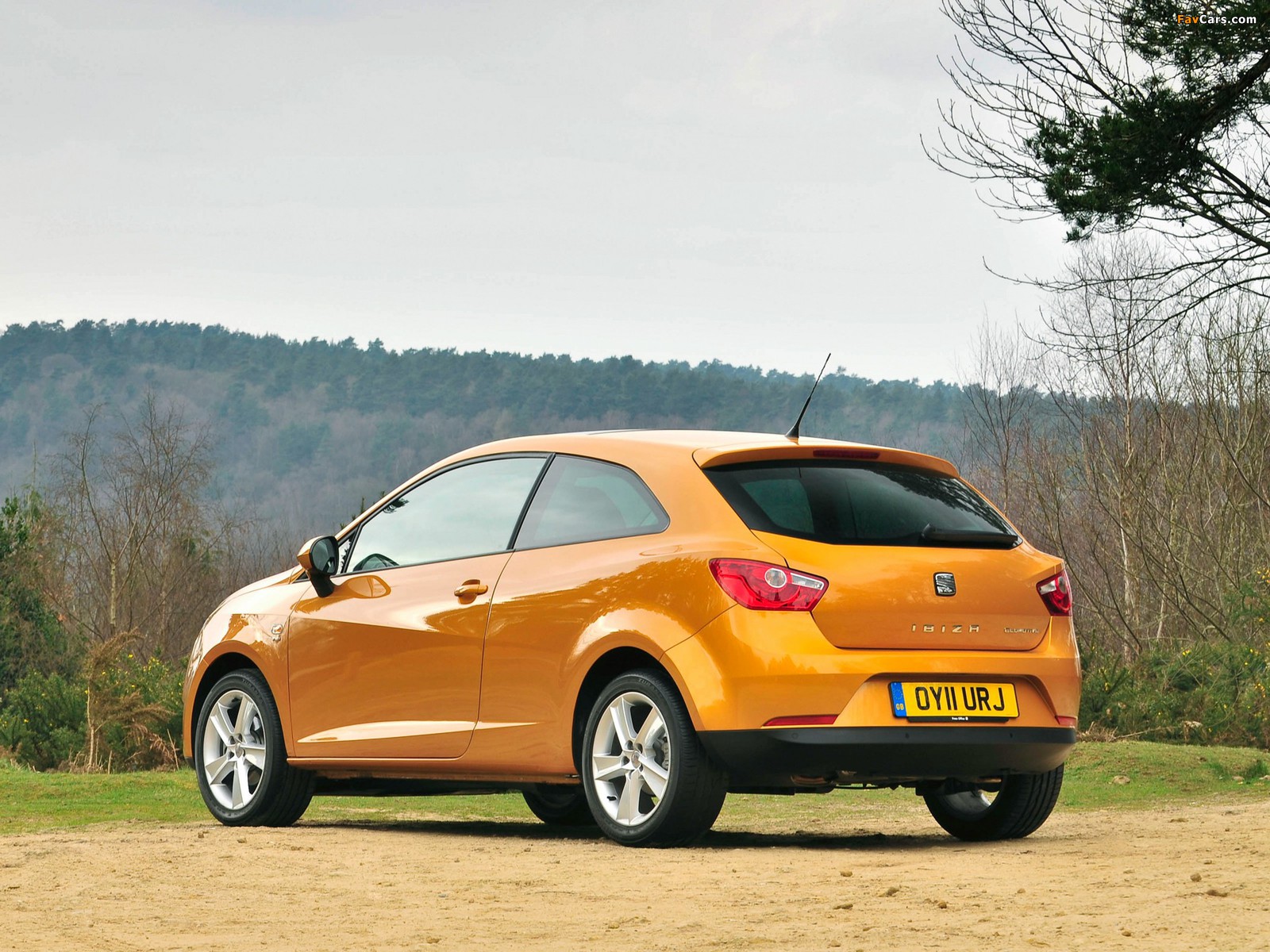 Seat Ibiza SC Ecomotive UK-spec 2008–12 wallpapers (1600 x 1200)