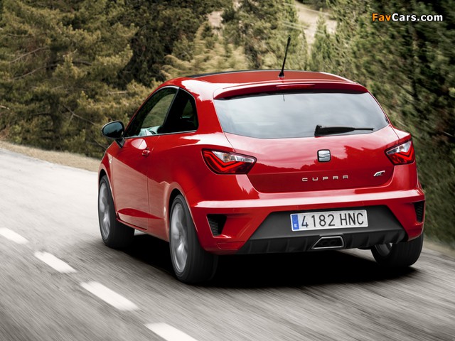 Seat Ibiza Cupra 2012 wallpapers (640 x 480)