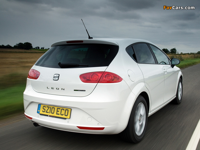 Images of Seat Leon Ecomotive UK-spec 2009–12 (640 x 480)
