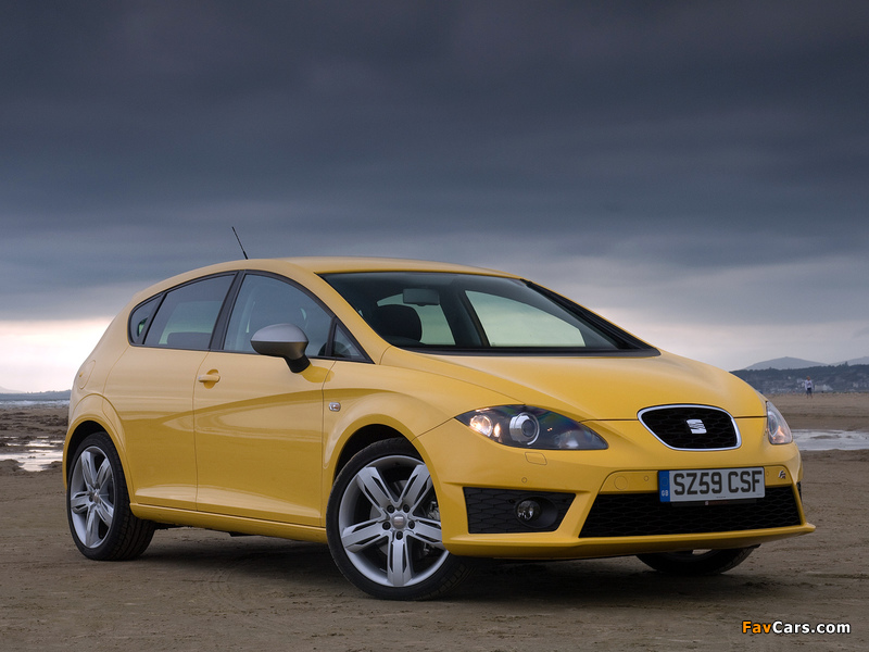 Images of Seat Leon FR UK-spec 2009–12 (800 x 600)