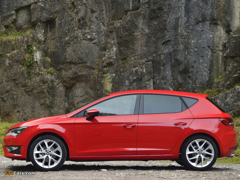 Photos of Seat Leon FR UK-spec 2013 (800 x 600)