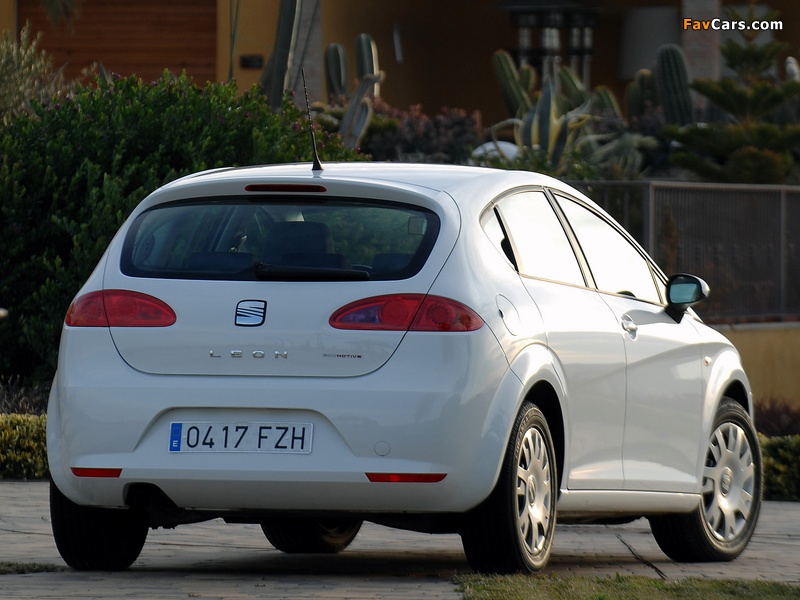 Pictures of Seat Leon Ecomotive 2008–09 (800 x 600)