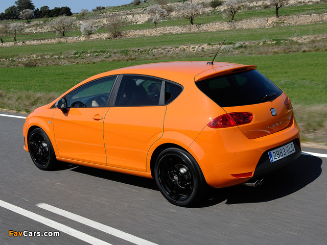 Pictures of Seat Leon FR 2009–12 (640 x 480)