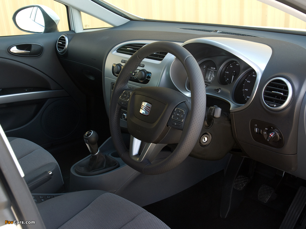 Pictures of Seat Leon Ecomotive UK-spec 2009–12 (1024 x 768)