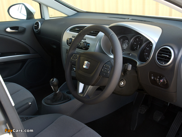 Pictures of Seat Leon Ecomotive UK-spec 2009–12 (640 x 480)