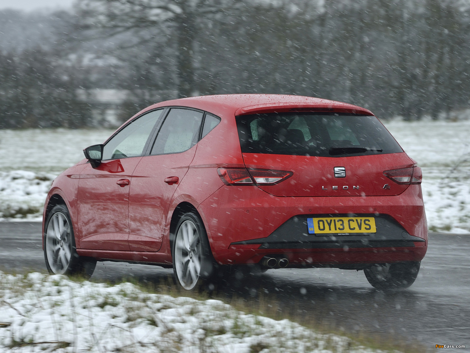 Pictures of Seat Leon FR UK-spec 2013 (1600 x 1200)