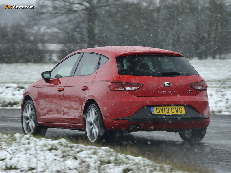 Pictures of Seat Leon FR UK-spec 2013 (800 x 600)