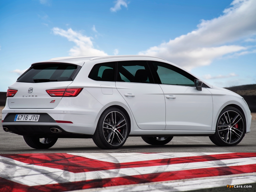 Pictures of Seat León ST Cupra 300 (5F) 2017 (1024 x 768)