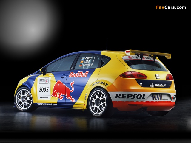 Seat Leon WTCC 2005–06 wallpapers (640 x 480)