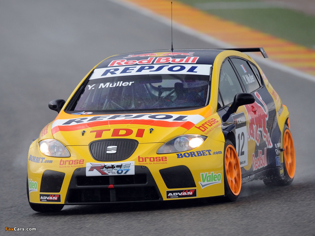 Seat Leon TDI WTCC 2007–08 images (1024 x 768)