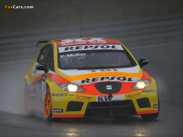 Seat Leon TDI WTCC 2009–12 photos (640 x 480)