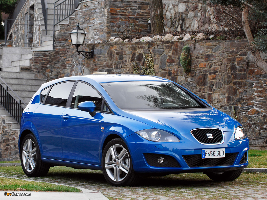 Seat Leon 2009–12 photos (1024 x 768)